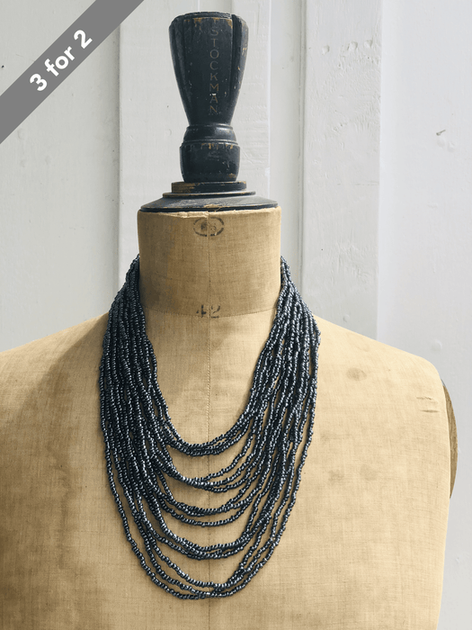 Odessa Necklace - Gunmetal ~ ALL JEWELLERY 3 FOR 2