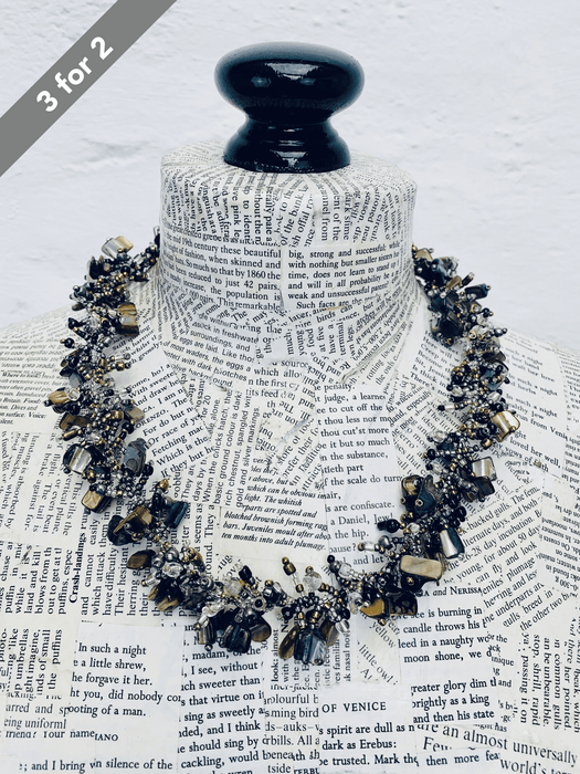 Juniper Necklace - Brown ~ ALL JEWELLERY 3 FOR 2