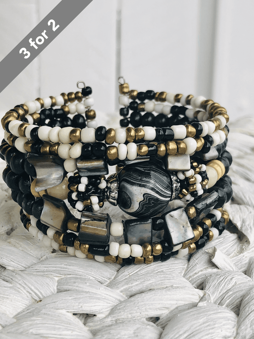 Candy Cuff - Liquorice ~ ALL JEWELLERY 3 FOR 2