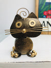 front view of metal tubby kitty