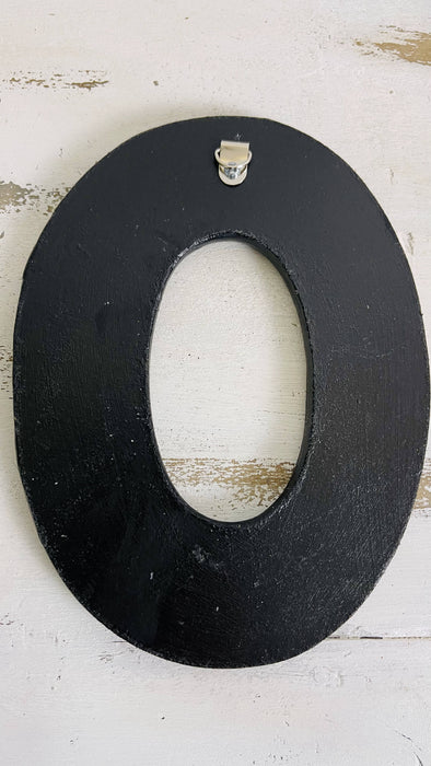 aerial base view of letter O from mosaic love