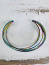 top view of cuff bracelet