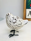 side view of wooden baby seagull