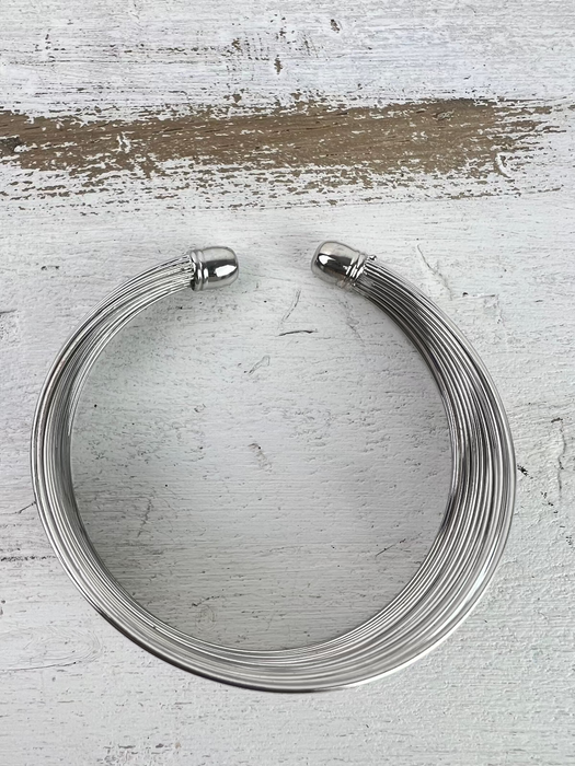 top view of cuff bracelet