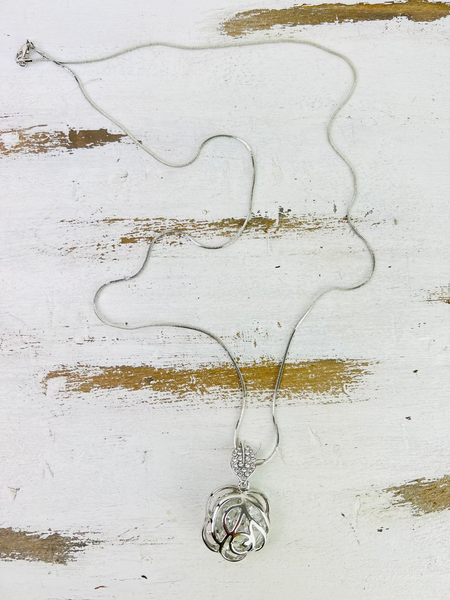 flat lay of necklace
