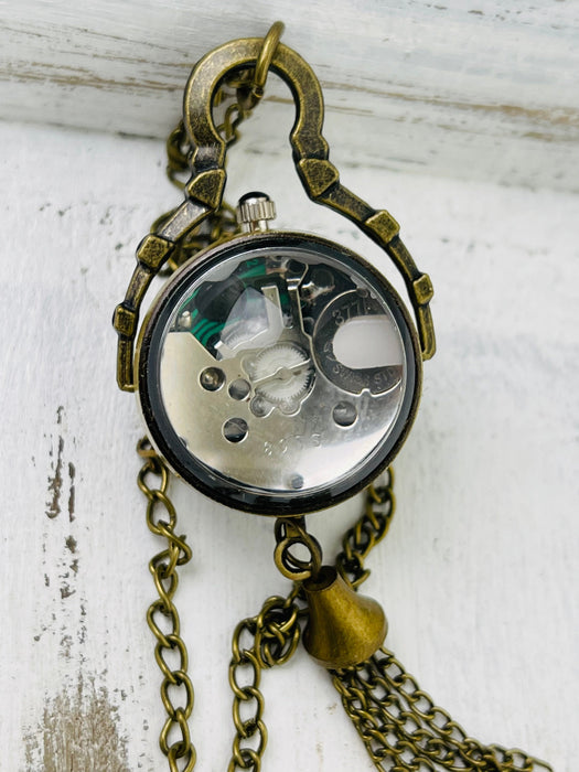 close up of back of watch