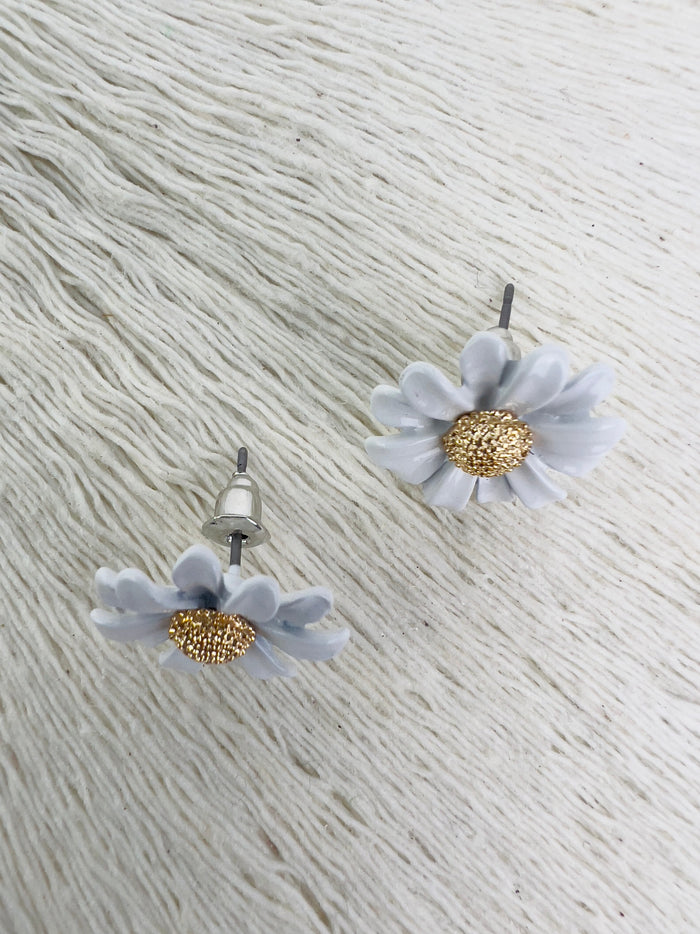 Blumenohrringe